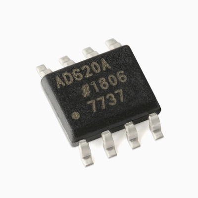 全新原装 AD620ARZ-REEL7 SOIC-8 低漂移、低功耗仪表放大器芯片