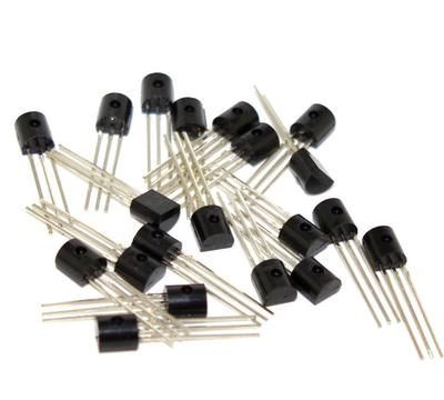 三极管 BC557B BC557晶体管 直插TO-92 0.1A45V 国产现货(1000个)