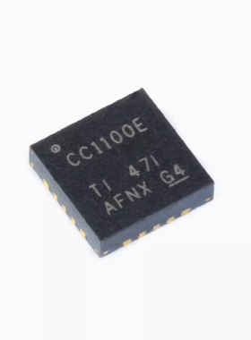 原装正品 贴片 CC1100ERGPR QFN-20 低功耗 Sub-GHz RF收发器芯片