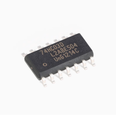 原装正品 74HC03D,653 SOIC-14 四2输入与非门 贴片逻辑芯片 10个