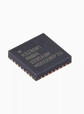 原装正品 KSZ8081RNBIA-TR QFN-32 以太网物理层收发器芯片