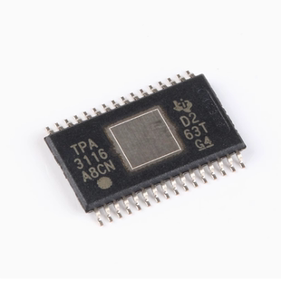 全新原装 TPA3116D2DADR HTSSOP-32 2通道 D类音频功率放大器芯片