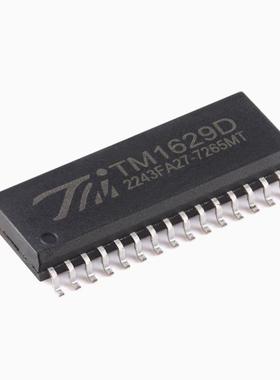 全新TM1629D(TA1319) SOP-32带键盘扫描接口的LED驱动控制IC 10个