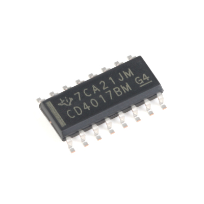原装 CD4017BM96 SOIC-16 10个解码输出的CMOS十进制计数器 5个