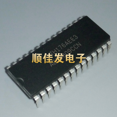 直插 ADC0809 ADC0809CCN DIP28 8位逐次逼近式模数AD转换器