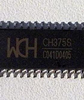 CH375S CH375 SOP28 USB总线通用接口芯片 可直拍
