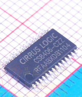 CS8406 CS8406-CZZ TSSOP-28脚全新数字音频接口发射器贴片IC