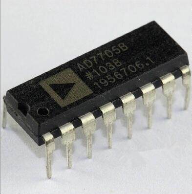 直插AD7705B AD7705BNZ 16位2通道AD转换器DIP-16全新原装
