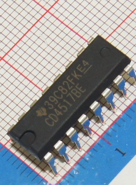 CD4517BE CD4517 DIP16 逻辑芯片 TI 进口原装