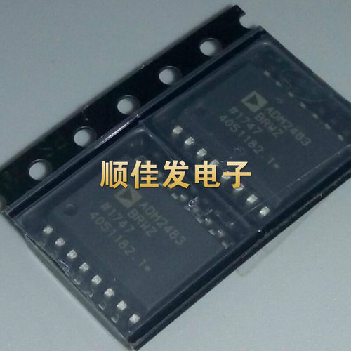 全新原装 ADM2483 ADM2483BRWZ 收发器 RS-485/RS-422 SOP-16直拍