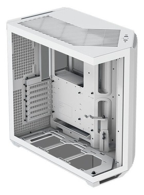 APNX V1 黑色 台式电脑海景房主机箱 散热增强/Type-C/三面防尘