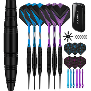 GOODARTS骑士专业比赛训练飞镖针23g套装 6支高档盒装