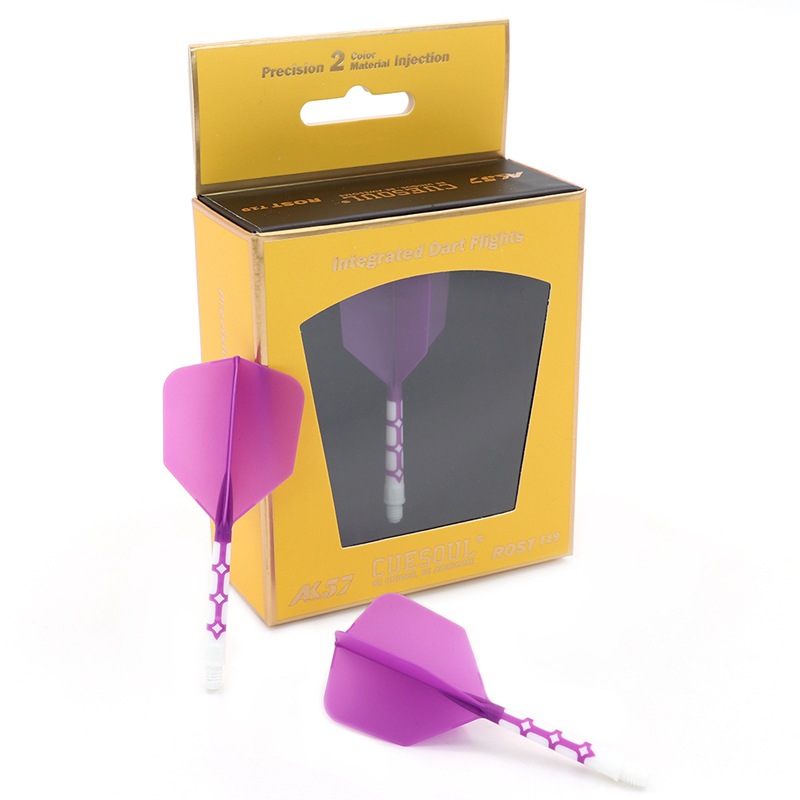 CUESOULROSTT19飞镖尾翼紫色