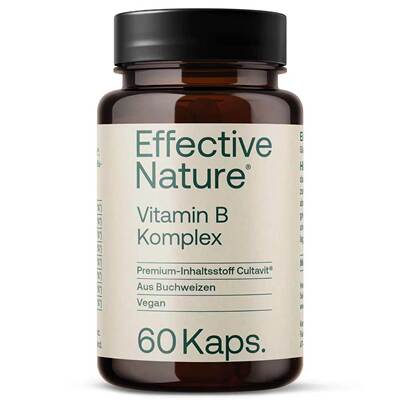 维生素B复合物effective nature德国直邮60粒