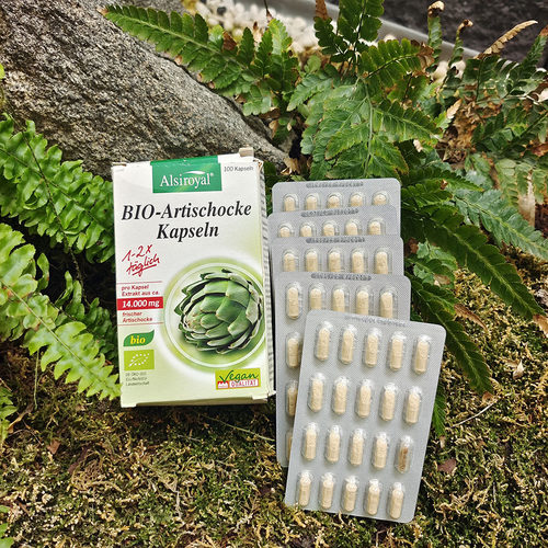 德国直邮Alsitan Alsiroyal朝鲜蓟胶囊肝片解酒抽烟肝火100粒现货