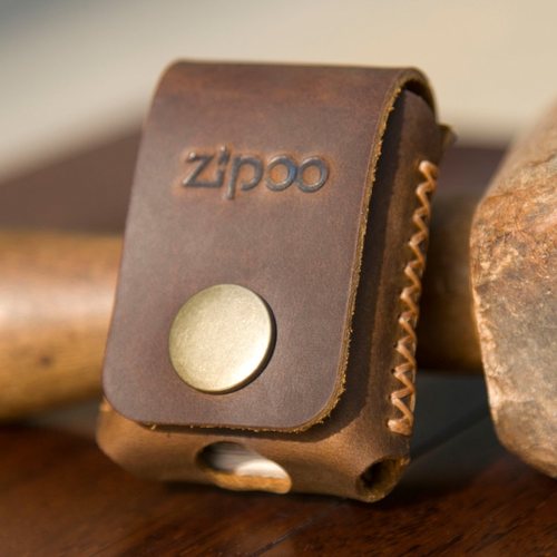 古道裤带适用zippo皮套打火机