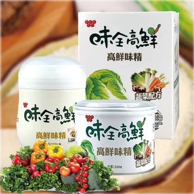 台湾味全高鲜味精进口调味品蔬菜配方代替鸡精增鲜调料佛家全素食