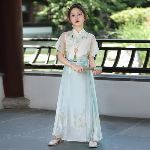 儿童马面裙女童2026新款夏装新