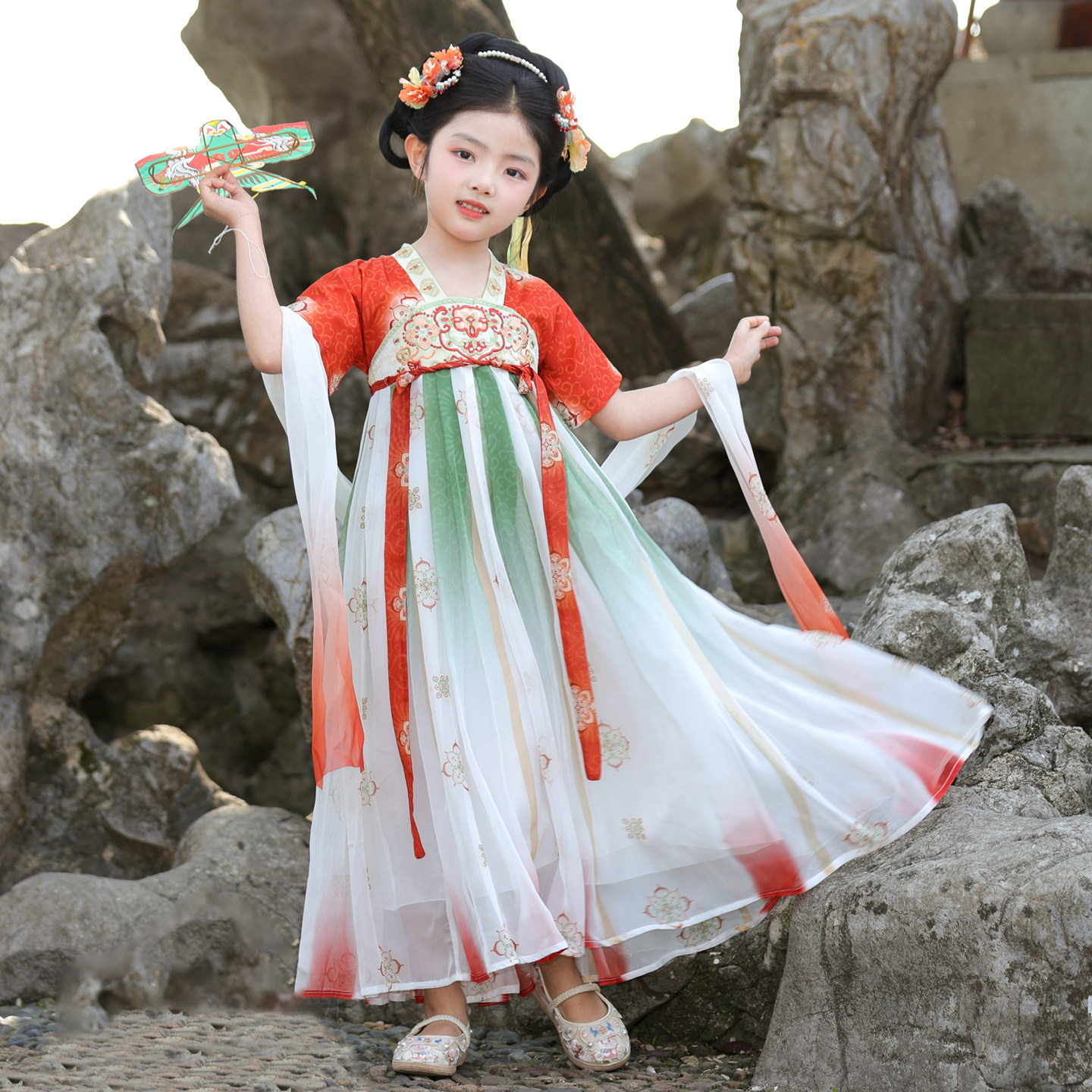 2026新款女童古风超仙汉服夏季