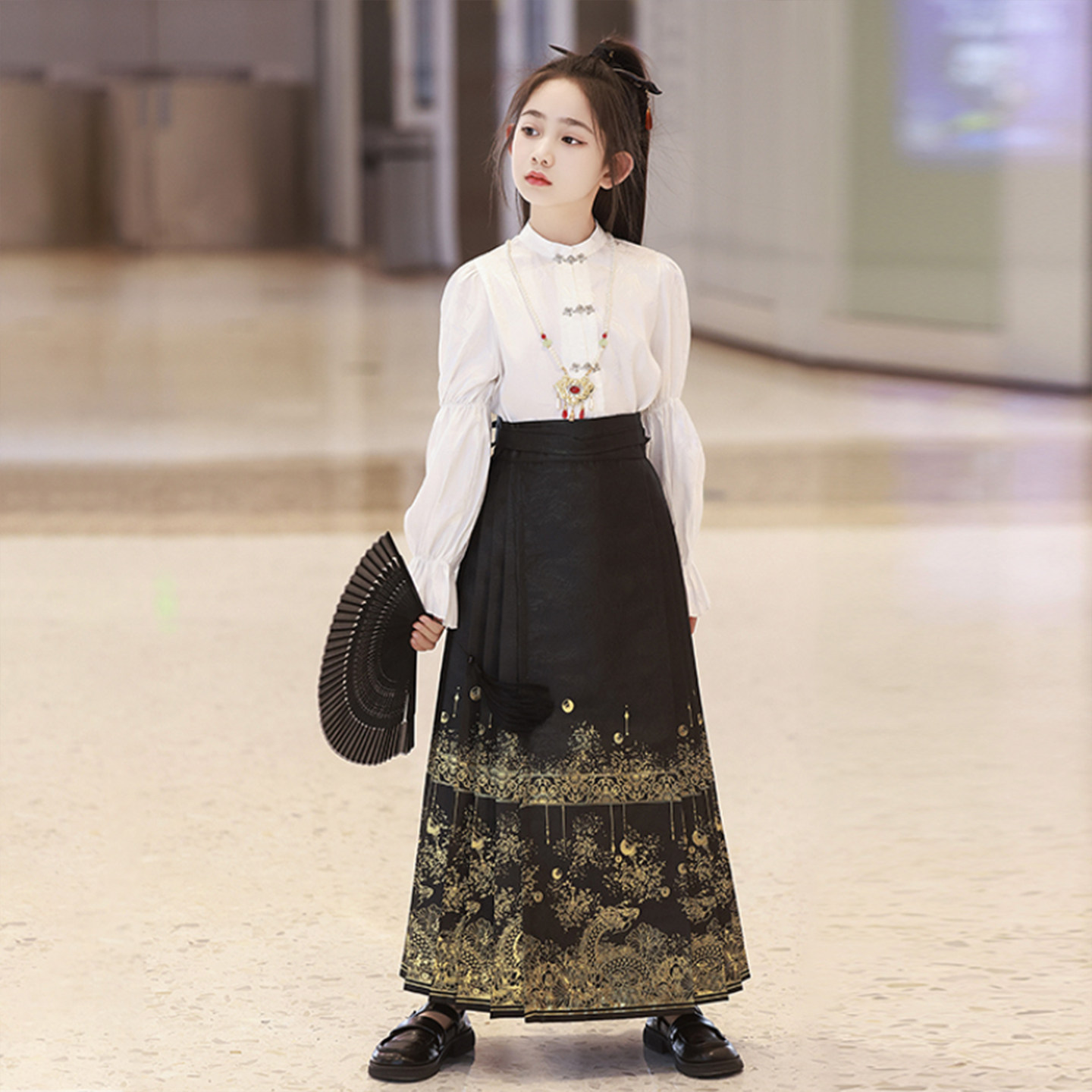 汉服女童马面裙春装明制套装2026新款国风新中式日常可穿古风儿童,童装/婴儿装/亲子装,汉服,淘宝优惠券,粉丝福利购,淘宝优惠卷