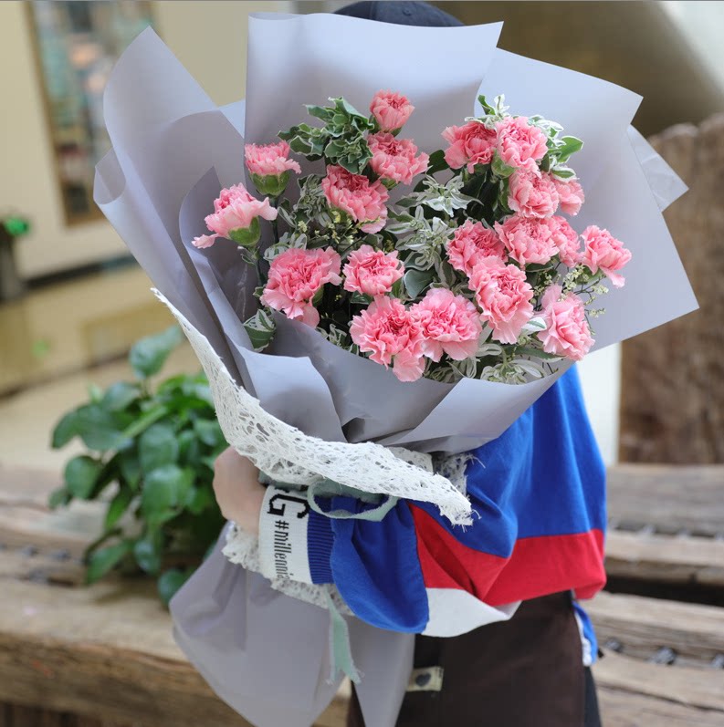 妇女节母亲节教师节康乃馨鲜花速递南通市崇川区港闸区同城店上门