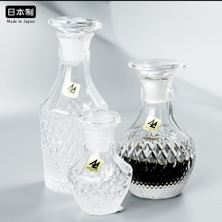 进口aderia日式厨房调料瓶玻璃瓶