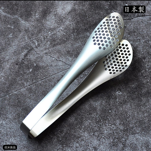 柳宗理日本原装进口有孔食品夹子