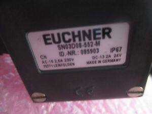 Euchner MODLE :Sn03d08-552-m Limite Interrupteur. Id. Nr 085