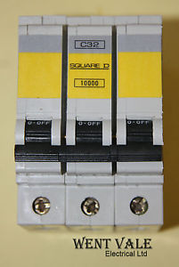 QO332EC10 Square D Qwikline - QO332EC10 - 32a Type C Triple