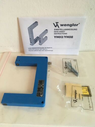 WENGLOR YH08PCT8 Laser fork sensor, new without box