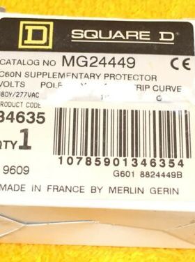 MG24449 Nuevo Square D Merlin Gerin C60n Mg24449 10 Amperios