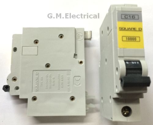 QO116EC10 SQUARE D QOE 16 AMP TYPE C 16A MCB BREAKER C16 QO1 电子元器件市场 其它元器件 原图主图