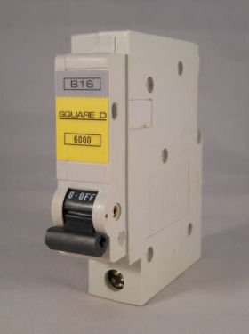 QO116EB6 Square D QOE MCB 16 Amp Single Pole Qwikline Breake