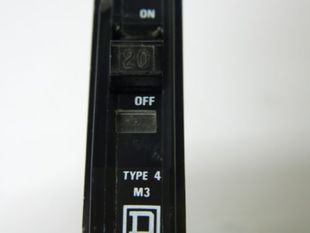 MCB Pole Amp Trip QO120X Type Square