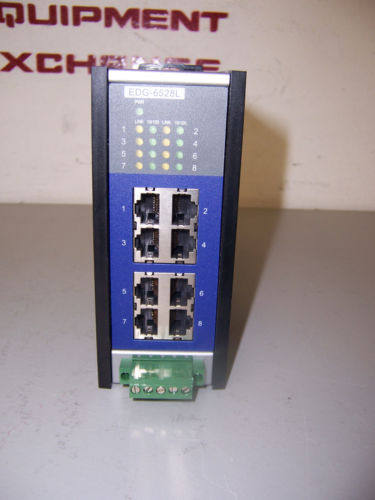 8 PORT INDUSTRIAL NETWORK SWITCH 9460 ADVANTECH EDG-6528L
