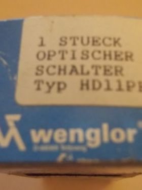 WENGLOR Optischer Schalter HD11PB3