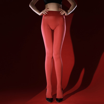 120D春秋莱卡无缝裆连裤袜女丝袜