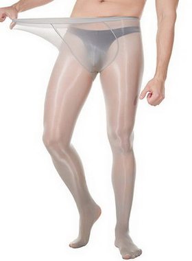 超薄男士包蛋油光u型囊袋打底袜