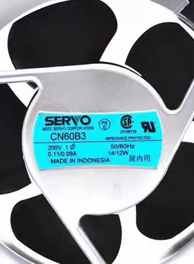 伺服Centautr CN52B5 CN60B2/B31 CNJ60B5 CN48B3/D5220V散热风扇