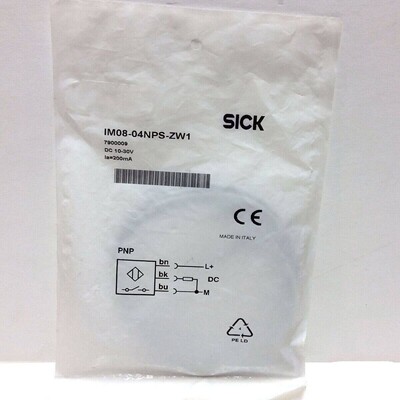 施克传感器SICK电感式接近开关IM08-04NNS-ZW1 IME08-2N5PSZT0K