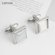 包邮 扣男士 法式 袖 扣白色猫眼石袖 衬衫 口钉商务礼品cufflinks