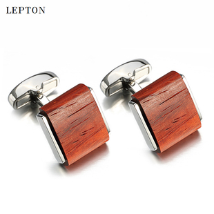 红木袖 扣男士 衬衫 包邮 商务礼品送礼盒 扣优雅时尚 新款 袖 法式