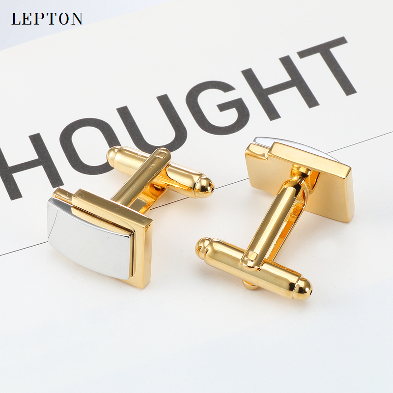 双色金属饰品商务袖口包邮定制