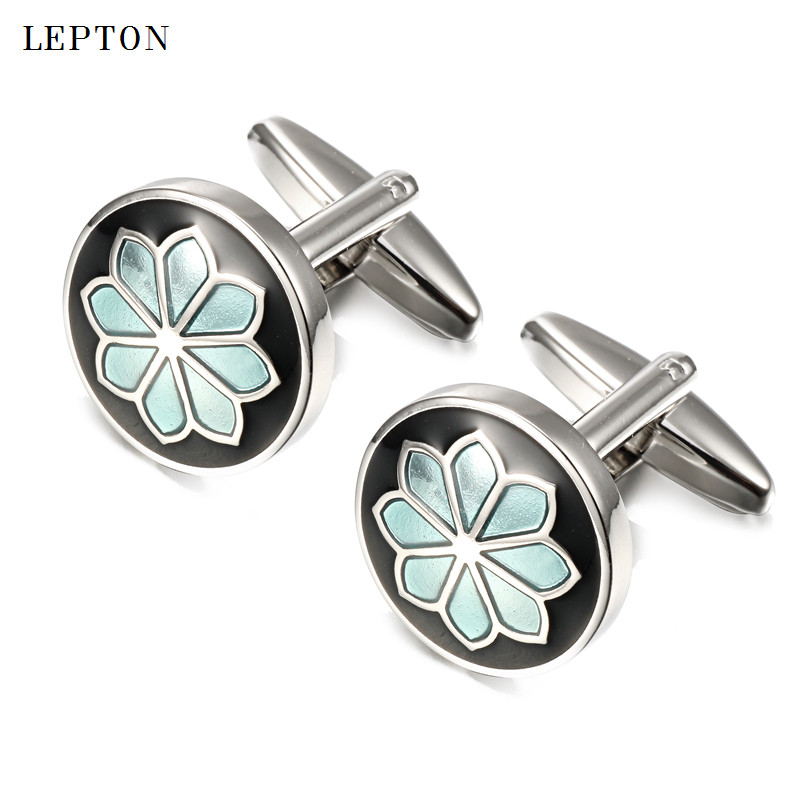 高档法式衬衫袖扣花法式袖扣女衬衫外贸cufflinks商务男士礼物