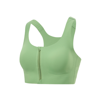 李宁2024夏季新款健身系列女子高度支撑简约紧身运动胸衣AUBU036