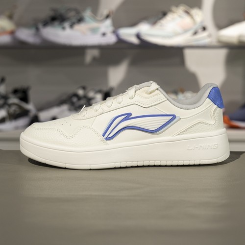 李宁元宝trendy板鞋男子2025新款低帮经典小白鞋休闲鞋AGCV177