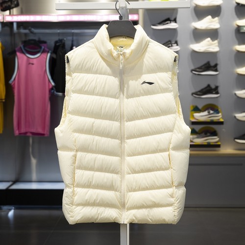 李宁羽绒马甲防风保暖