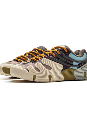 中国李宁2025新款×PLEASURES联名天蛟运动休闲鞋男鞋AEPV003