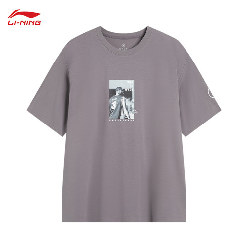 李宁韦德运动休闲短袖T恤衫男2025秋季新款潮流运动服上衣AHSV087