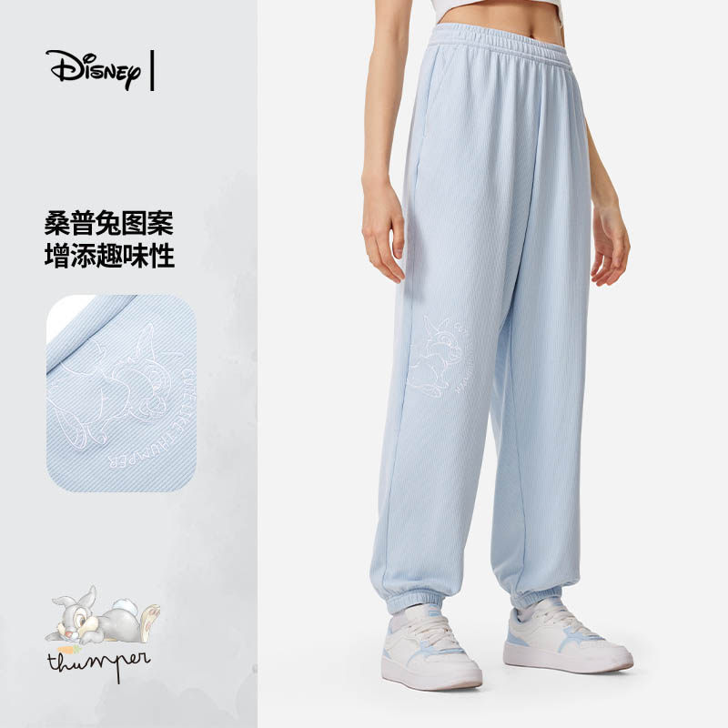 李宁运动潮流系列2024年夏季新品女裤束脚舒适卫裤运动裤 AKLU802